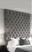 Chesterfield Style Headboard 60" High Wall Mount