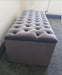 Chesterfield Plush Velvet Ottoman Box