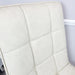 Tara Faux Leather Dining Chair  with plain Back & Stitch Detail