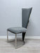 Vienna Velvet Metal Plating Dining Chairs - Set Of 2