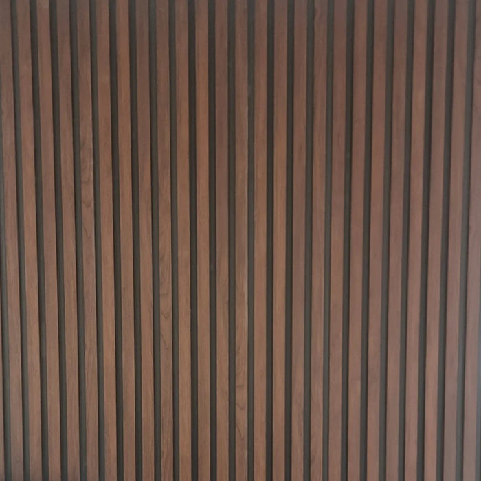 Wood Effect Slatted Wall Panels