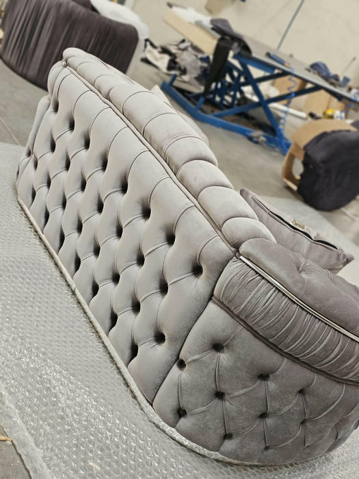 Konan 3+2 seater sofa plush velvet