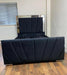 ISLA MIRRORED PLUSH VELVET BEDFRAME