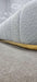 Cloud boucle fabric 3+2 Seater grey And gold