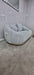 Cloud boucle fabric 3+2 Seater grey And gold
