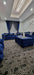 Ambassador U shape corner sofa range plush velvet