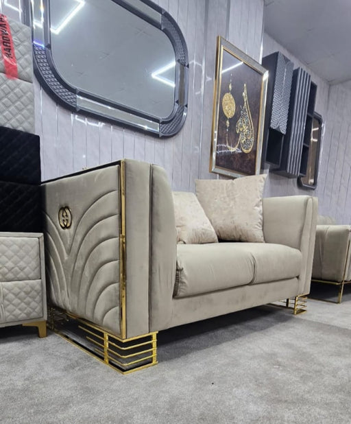 Bahrain 3+2 in Beige and Gold