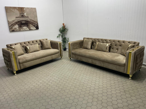 Harrington 3+2 Seater Plush Velvet Sofa Range - Choose Combination