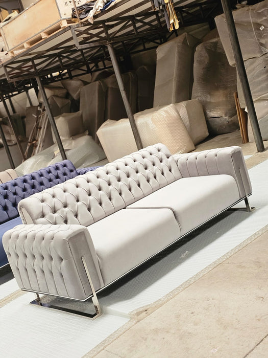 Scarlet 3 Seater Sofa Plush Velvet