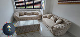 Ambassador 3+2 Seater Champagne 03 & Gold
