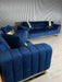 Genova 3+2 in Navy and Gold