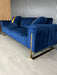 Genova 3+2 in Navy and Gold