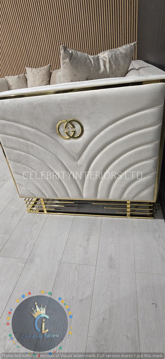 Bahrain 3+2 in Champagne and Gold