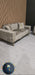 Genova 2 Seater in Beige and Gold