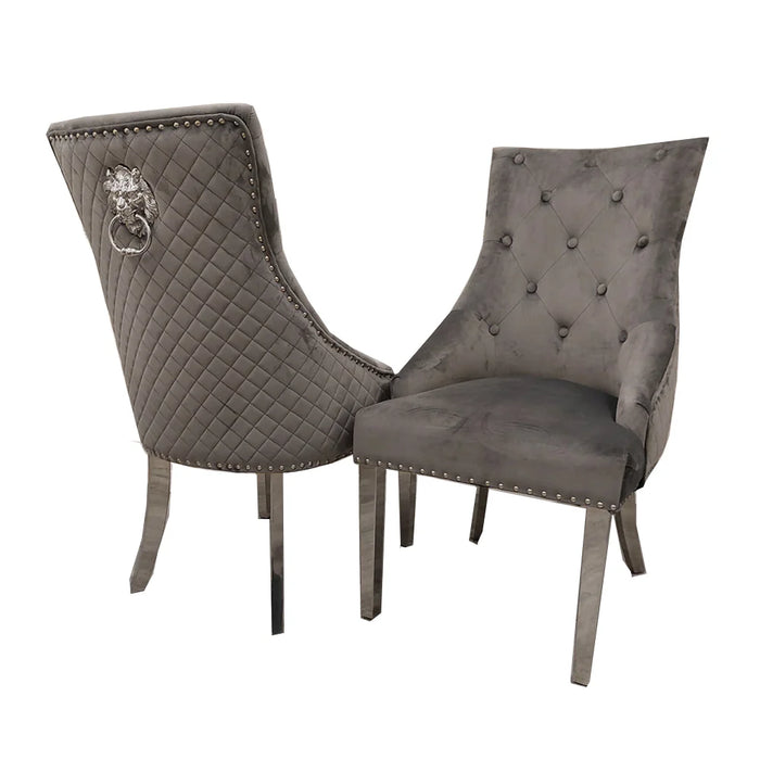 1.5m Arianna Dining Table + 4 Bentley Dining Chair Set