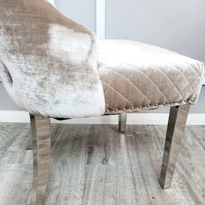 Louis Dining Table + Chelsea Dining Chairs