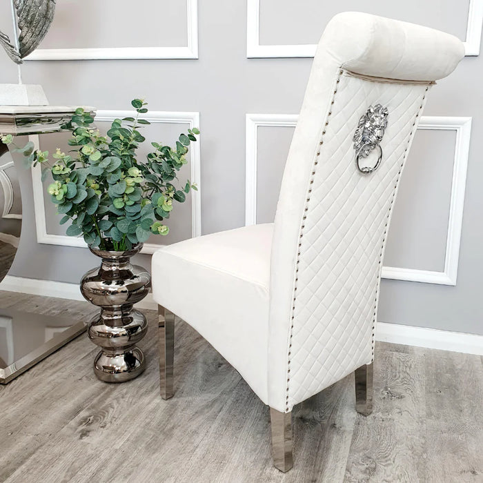 Arianna Dining Table 1.5m + 4 Sofia Dining Chairs