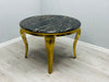 Sofia Dining Table with Victoria Circle Knocker Chairs