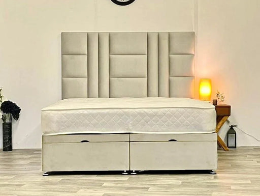 Orion Bedframe In Plush Velvet