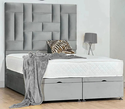 Leilani Ottoman Plush Velvet Bedframe