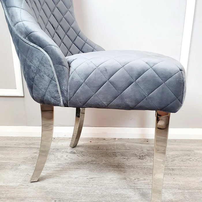 Louis Dining Table + Kate Dining Chairs