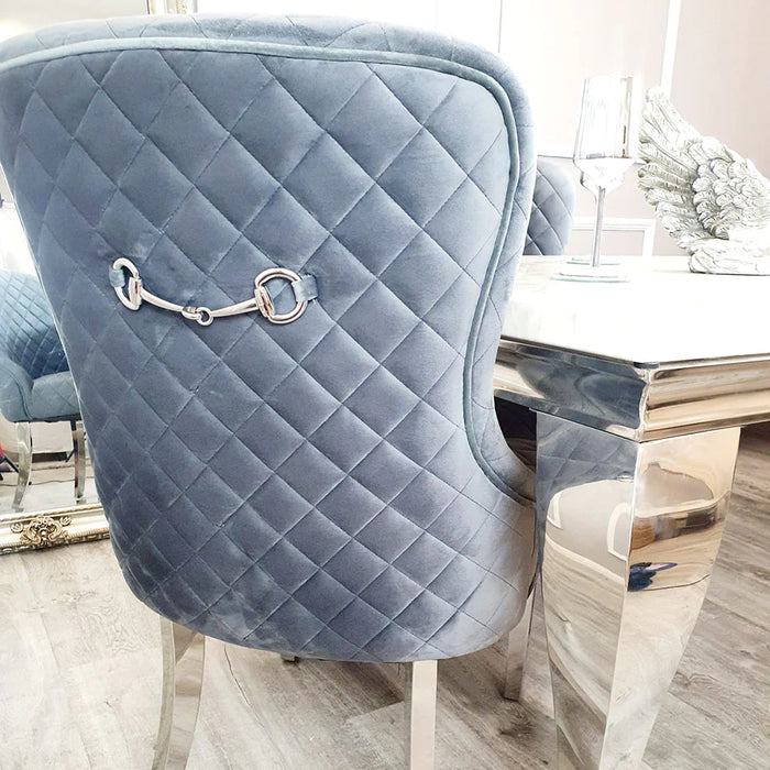 Louis Dining Table + Kate Dining Chairs