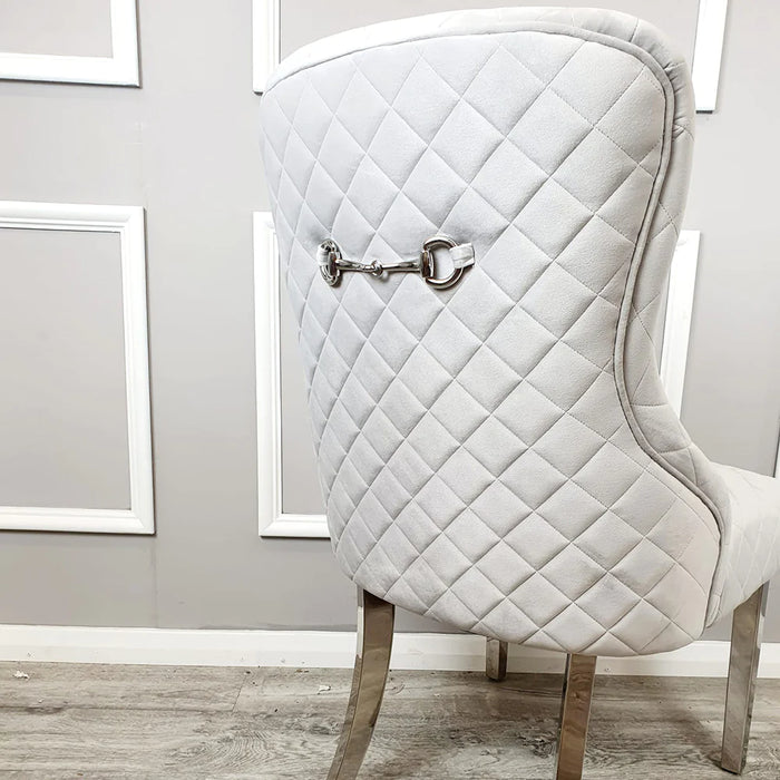 Louis Dining Table + Kate Dining Chairs
