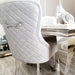 Louis Dining Table + Kate Dining Chairs