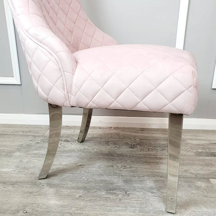 Louis Dining Table + Kate Dining Chairs
