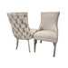 Kensington Beige & Chrome (set of 4)