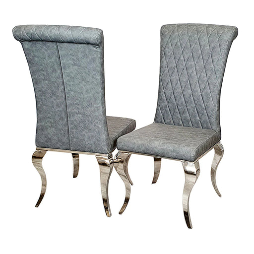 Nicole Dining Chair with Cross Stitch