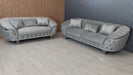 Bvlgari 2 Seater Sofa Plush Velvet