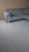 Genova Sofa Range 245cm x 245cm Corner Grey & Chrome