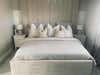 Audie bedframe plush velvet