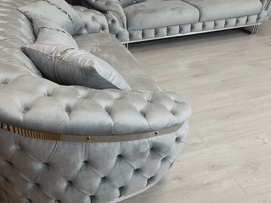 Bvlgari special 3+2 Seater Sofa Plush Velvet