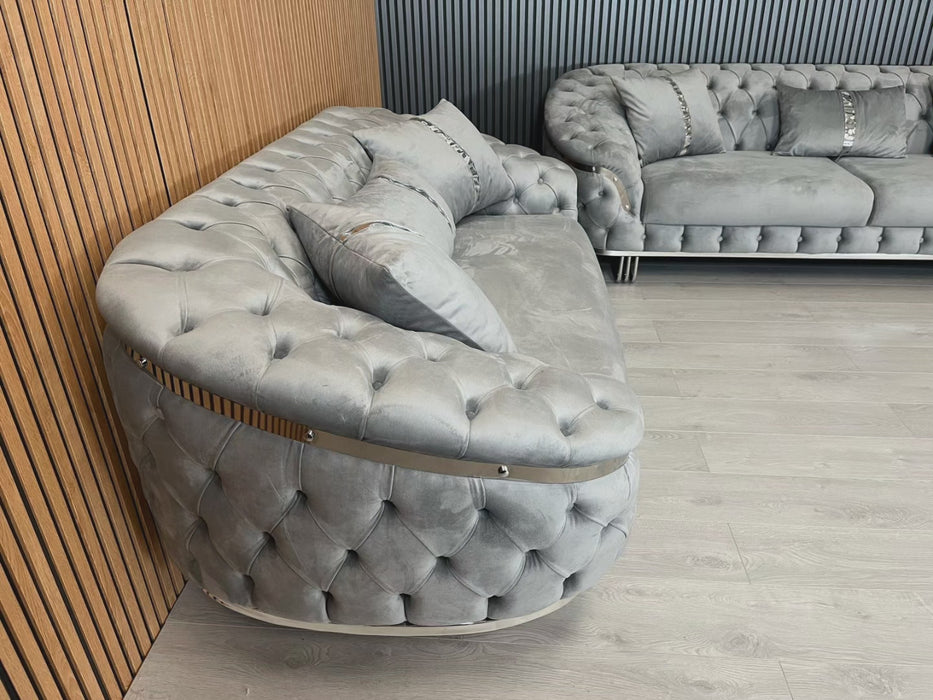 Bvlgari special 3+2 Seater Sofa Plush Velvet