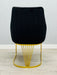 Lasco Plush Velvet Dining Chairs - Available In 3 Colours - Set Of 2