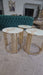 RONA NEST OF TABLES 3 - CREAM AND GOLD