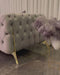 Hermes 3 Seater sofa plush velvet