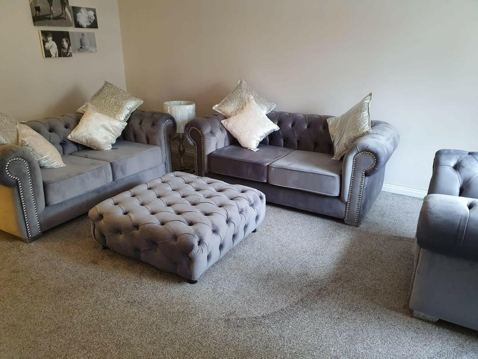 Rockingham chesterfield 3+2 sofa range