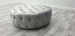 Stella Chesterfield Footstool Round
