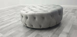 Stella Chesterfield Footstool Round