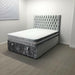 Monte Carlo Divan Ottoman Bed in Crushed Velvet