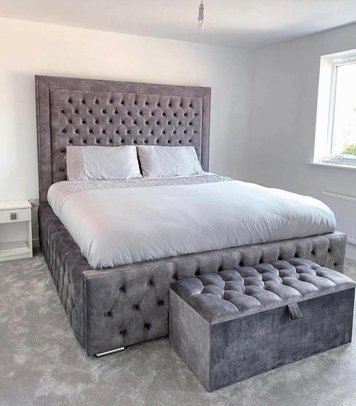 Elizabeth Bedframe In Plush Velvet