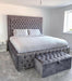 Elizabeth Bedframe In Plush Velvet