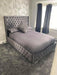 Luxe Bedframe Crushed Velvet/Plush Velvet