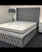 Luxe Bedframe Crushed Velvet/Plush Velvet
