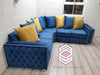 Paris French velvet corner sofa range