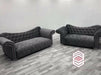 Elegance premium French velvet corner sofa range