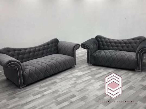 Elegance premium French velvet corner sofa range